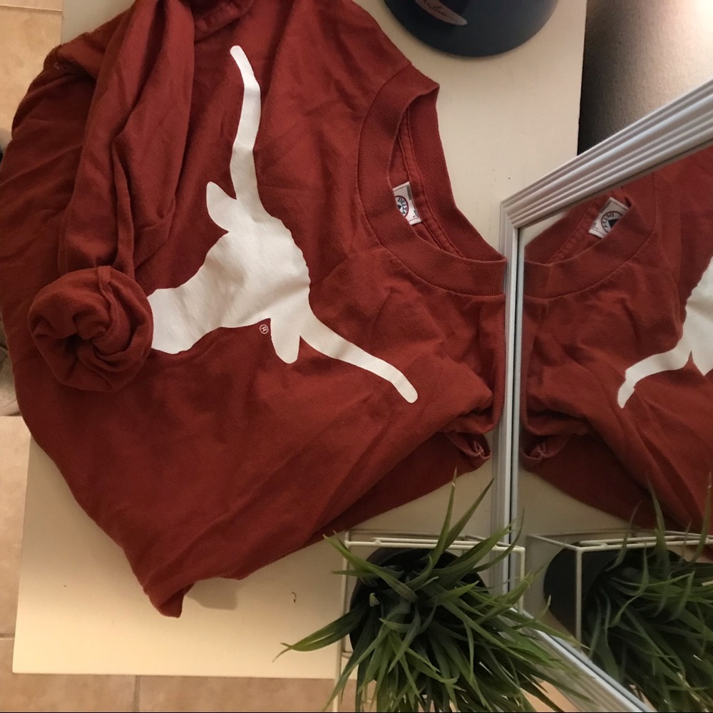 Texas long horns long sleeve t shirt